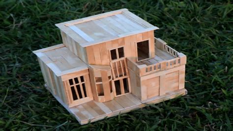 modern popsicle stick house designs|popsicle stick house for preschool.